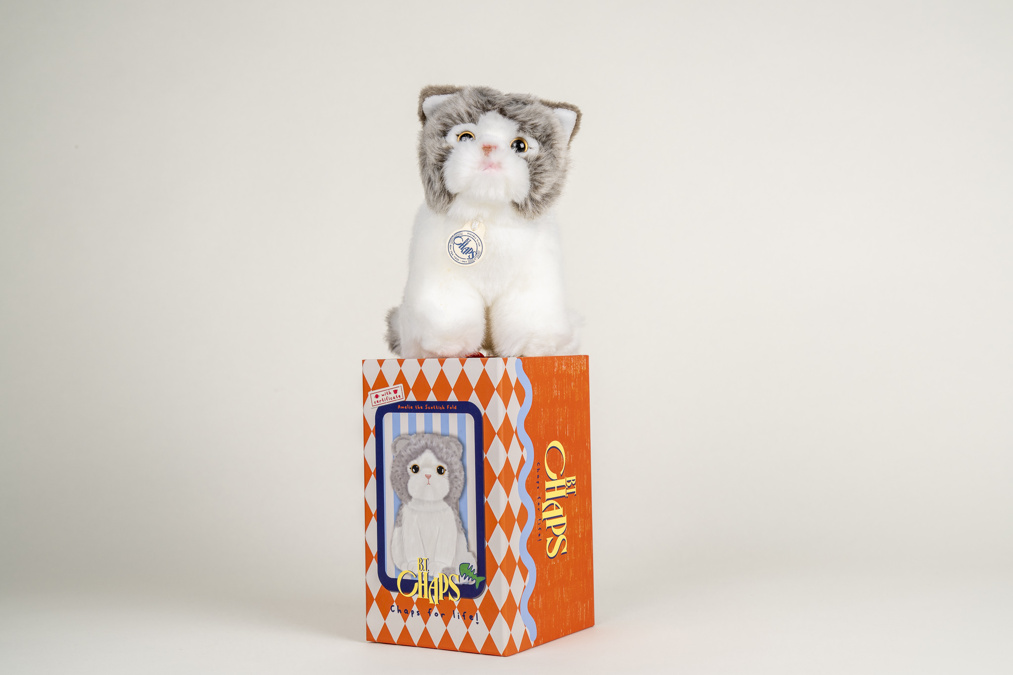 BT Chaps - Bon Ton Toys - lief schattig katten knuffel - handgemaakt